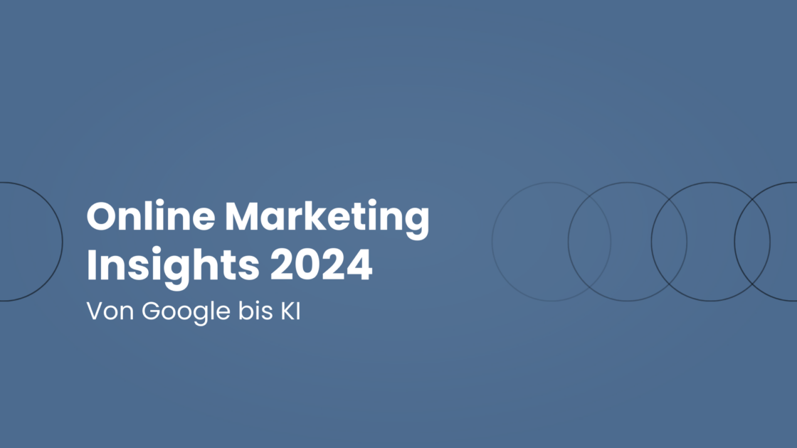 Online Marketing Trends 2024, Rang & NAMEN