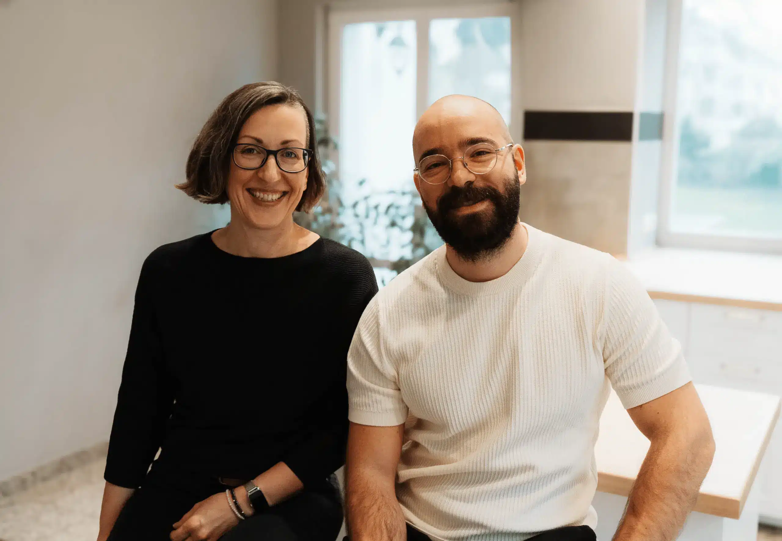 SEO-Manager Franz Heidrich und Katrin Wolf der SEO-Agentur RANG & NAMEN in Chemnitz.
